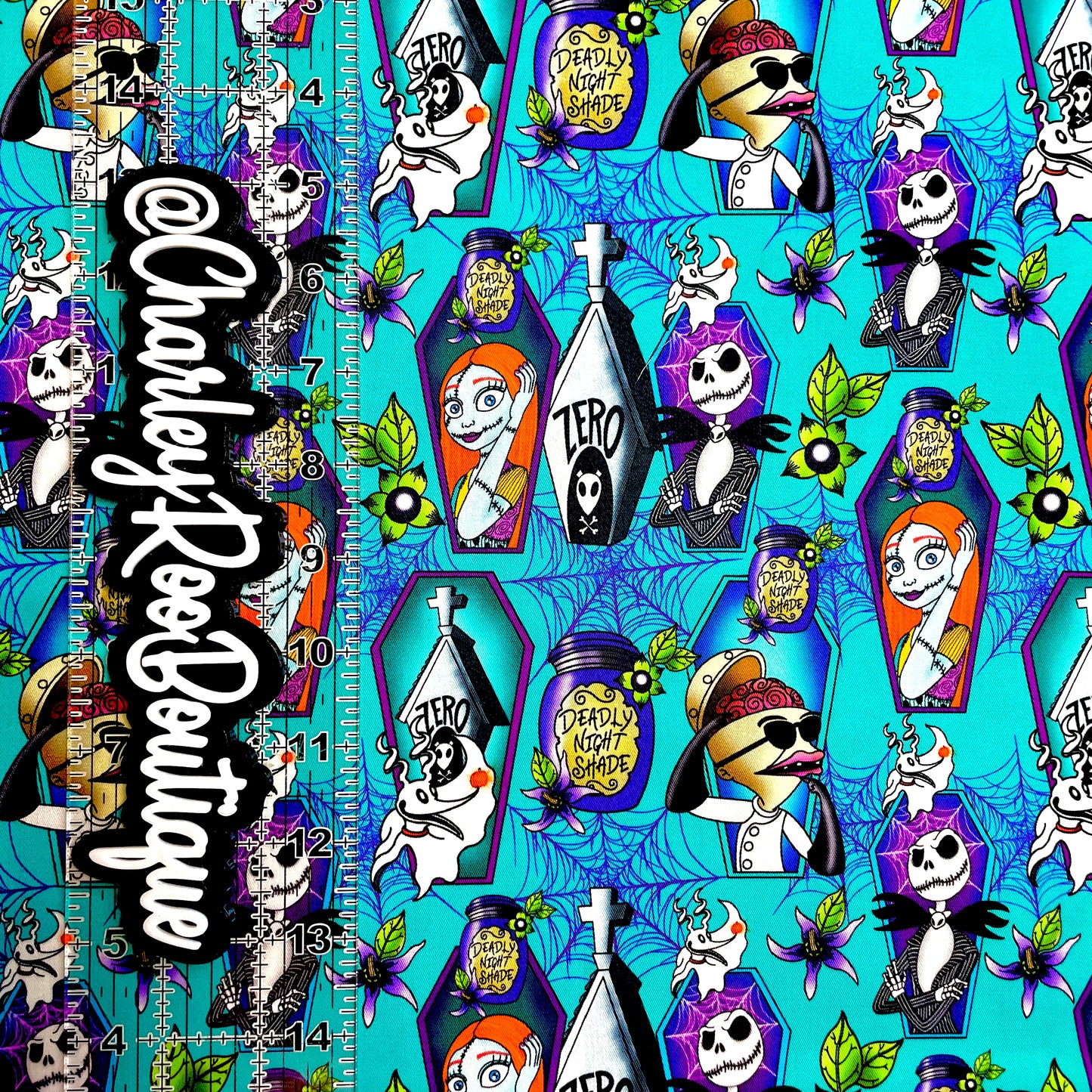 9x14 Tumbler Cut, Custom Fabric, CW Cotton Woven, High Quality, Mask Cut, Tumbler Fabric, NBC, Teal, New