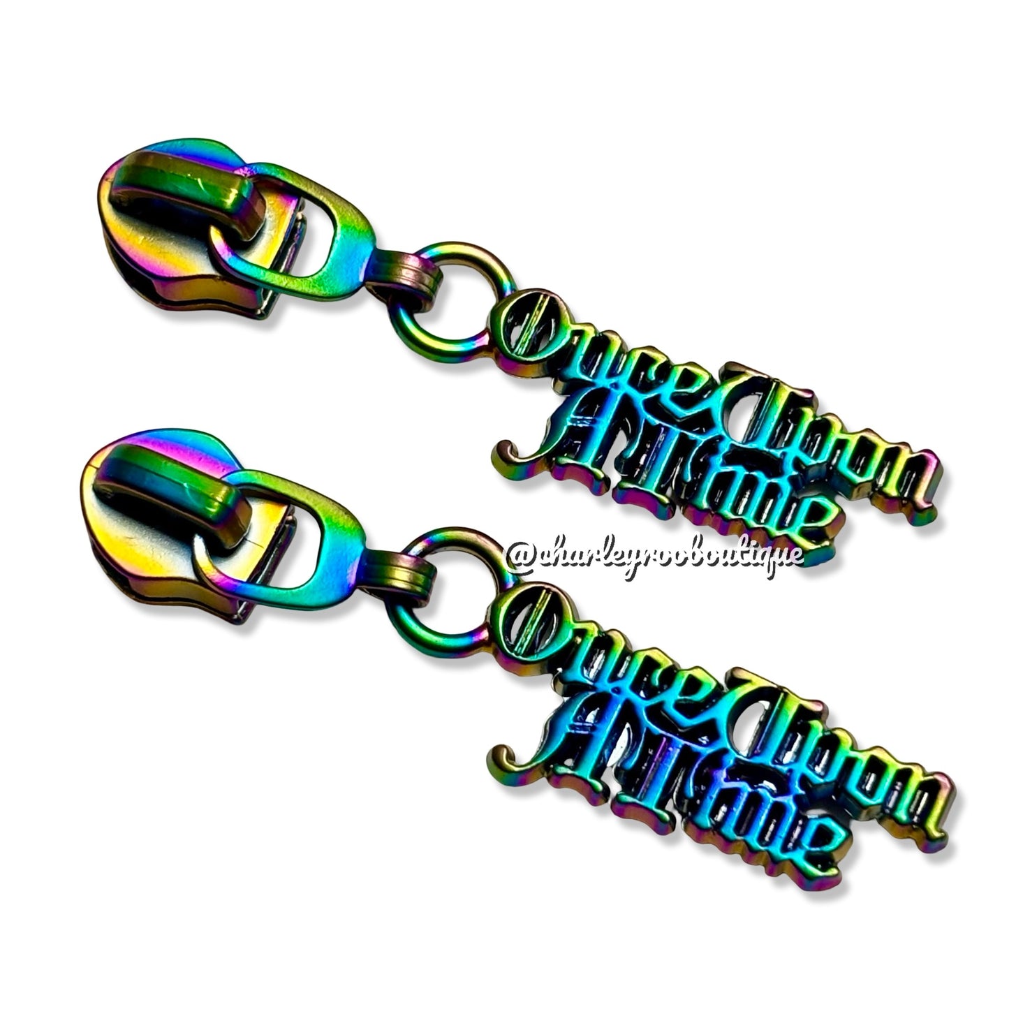 Zipper Pull, Once Upon a Time, Matte Rainbow