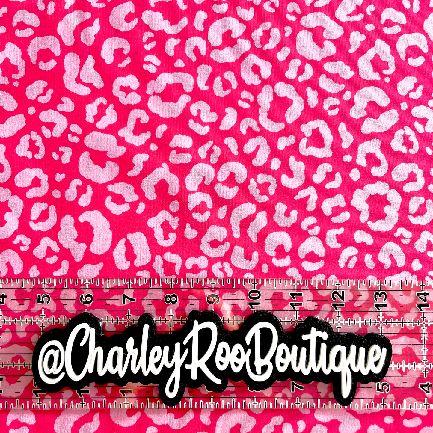 9x14 Tumbler Cut, Custom Fabric, CottonSpandex, High Quality, Mask Cut, Tumbler Fabric, Pink Cheetah
