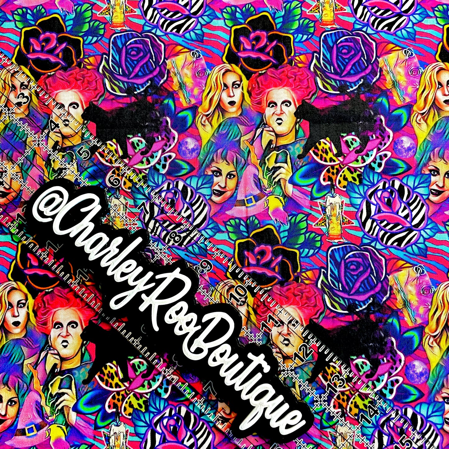 9x14 Tumbler Cut, Custom Fabric, CW Cotton Woven, High Quality, Mask Cut, Tumbler Fabric, LF Style Hocus