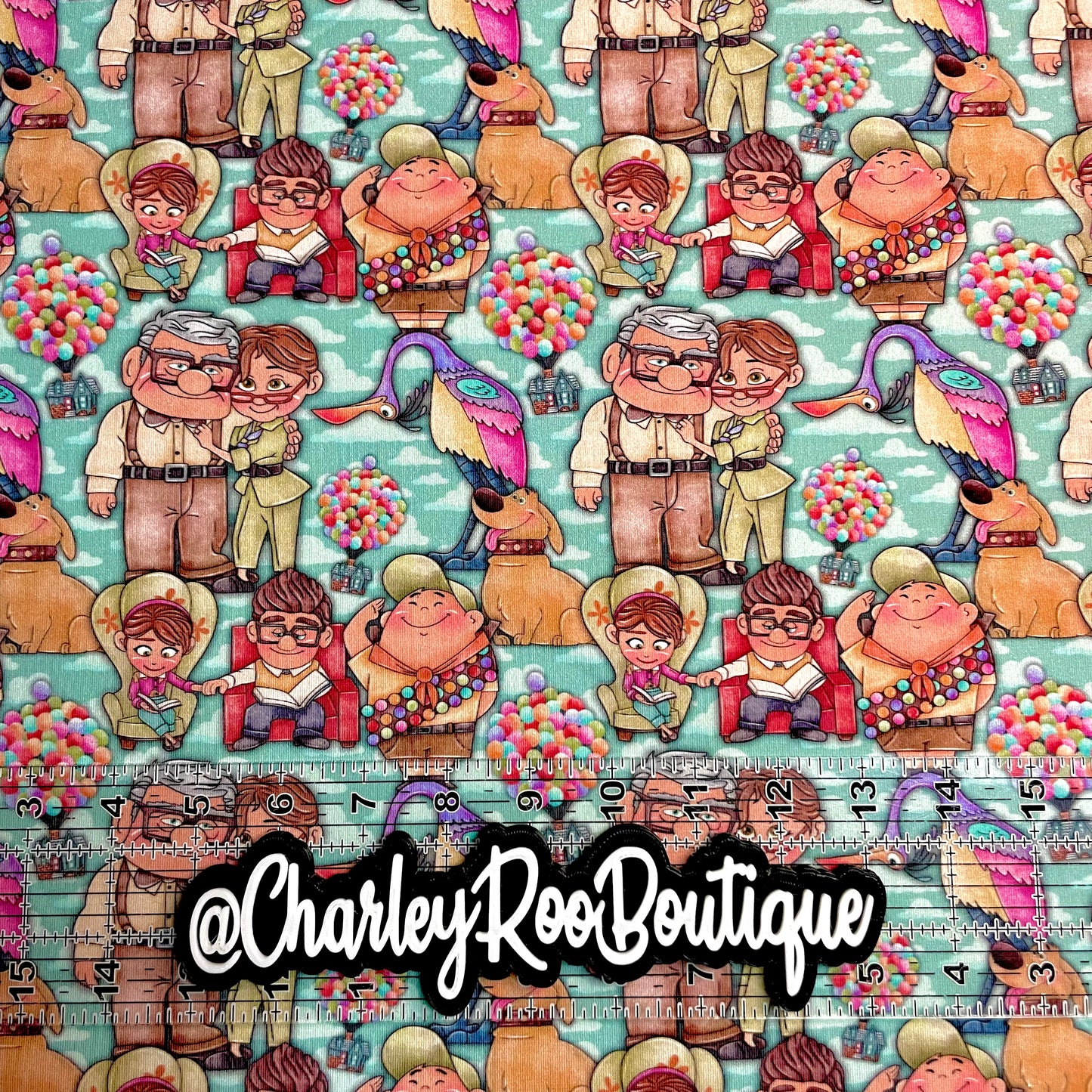 Exclusive, 9x14 Tumbler Cut, Custom Fabric, CottonSpandex, High Quality, Tumbler Fabric, CRB, Boho Up, Balloon House