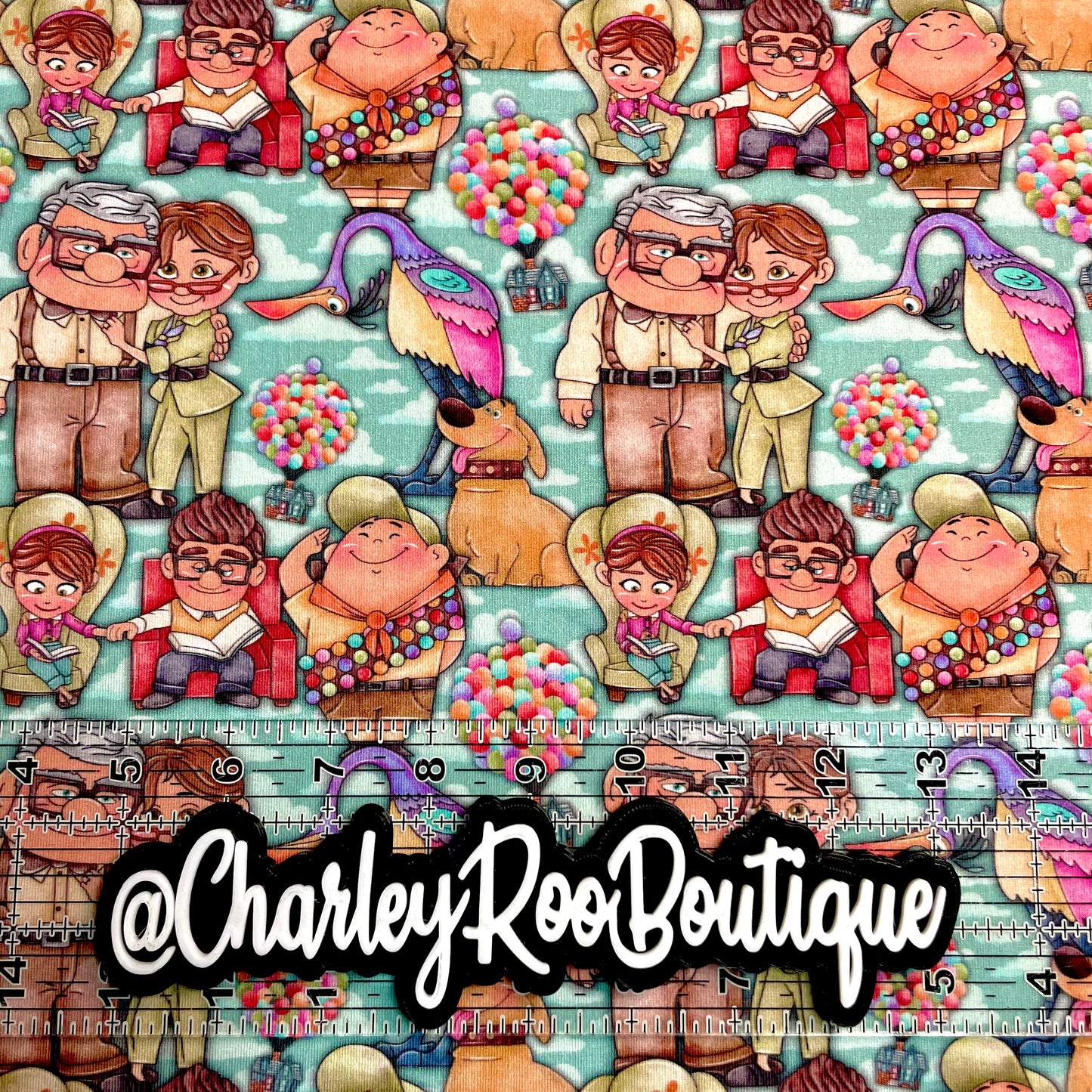 Exclusive, 9x14 Tumbler Cut, Custom Fabric, CottonSpandex, High Quality, Tumbler Fabric, CRB, Boho Up, Balloon House