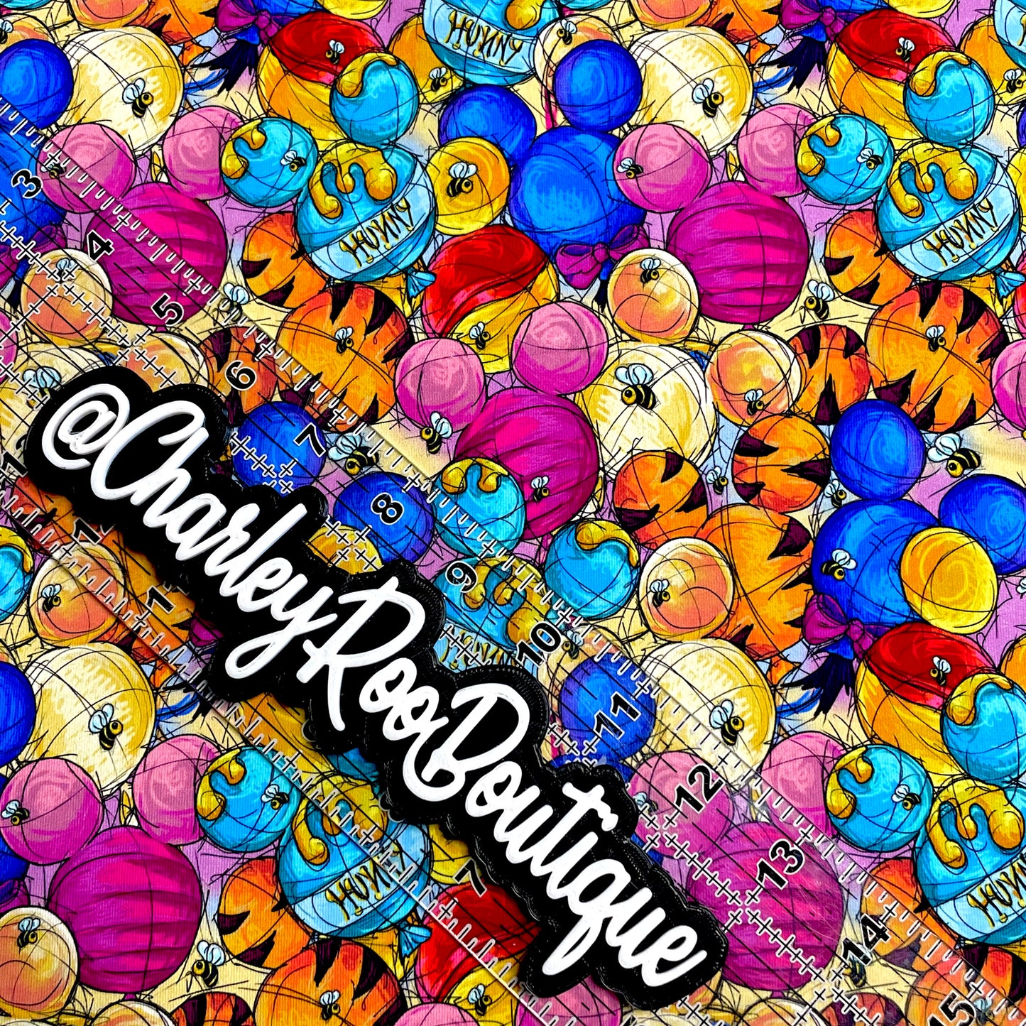 9x14 Tumbler Cut, Custom Fabric, CottonSpandex, High Quality, Mask Cut, Tumbler Fabric, Bubble Pooh