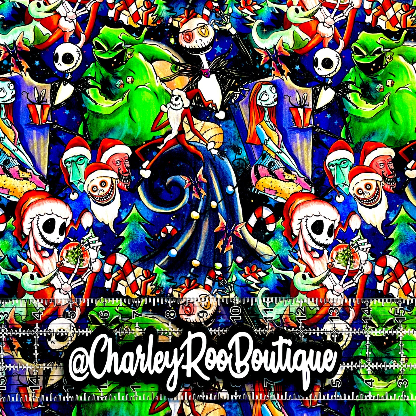 9x14 Tumbler Cut, Custom Fabric, CottonSpandex, High Quality, Mask Cut, Tumbler Fabric, Black NBC, GZ