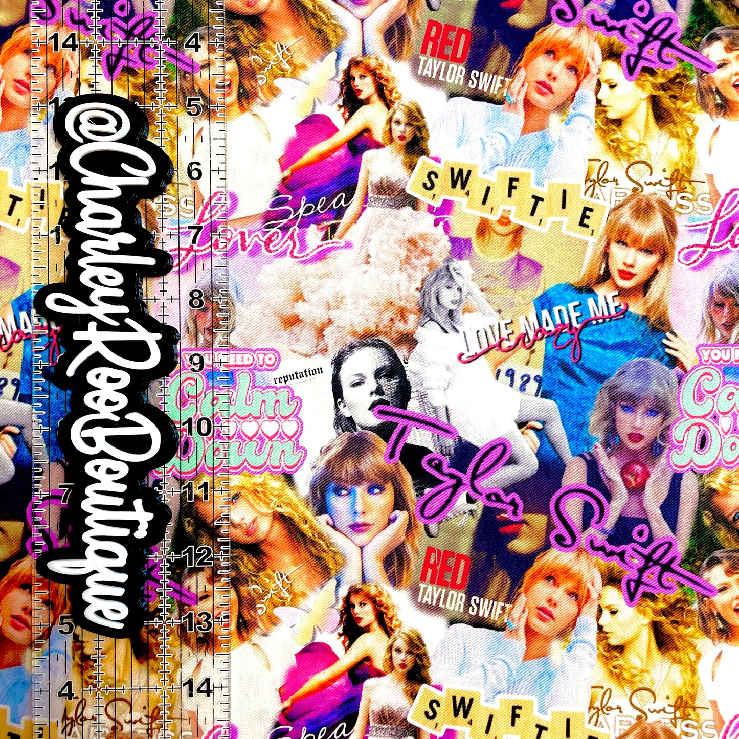 9x14 Tumbler Cut, Custom Fabric, CW Cotton Woven, High Quality, Mask Cut, Tumbler Fabric, Tay Swift Album Covers