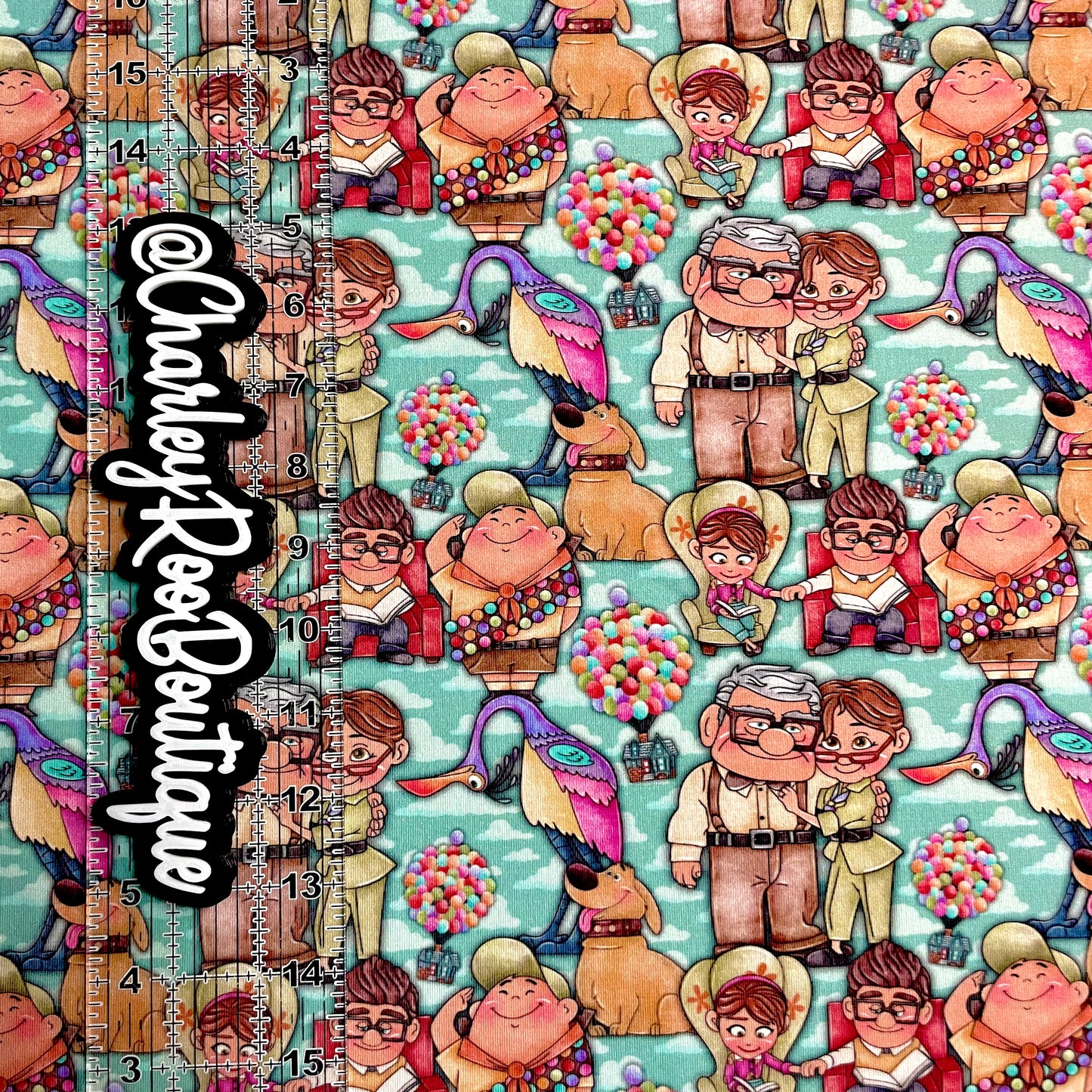 Exclusive, 9x14 Tumbler Cut, Custom Fabric, CottonSpandex, High Quality, Tumbler Fabric, CRB, Boho Up, Balloon House