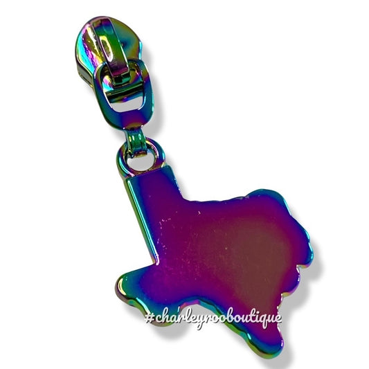 Zipper Pull, Texas, Rainbow