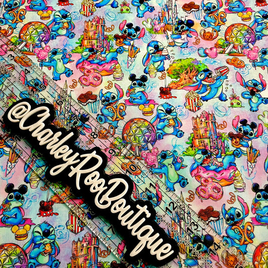 9x14 Tumbler Cut, Custom Fabric, CW Cotton Woven, High Quality, Tumbler Fabric, Stitch Snacks, Small Scale