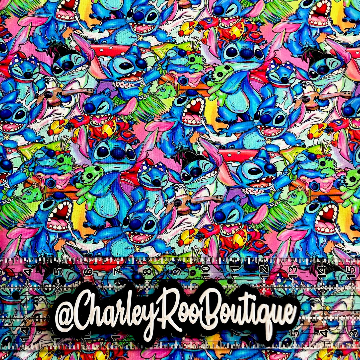 9x14 Tumbler Cut, Custom Fabric, CottonSpandex, High Quality, Tumbler Fabric, Stitch Ohana Stack