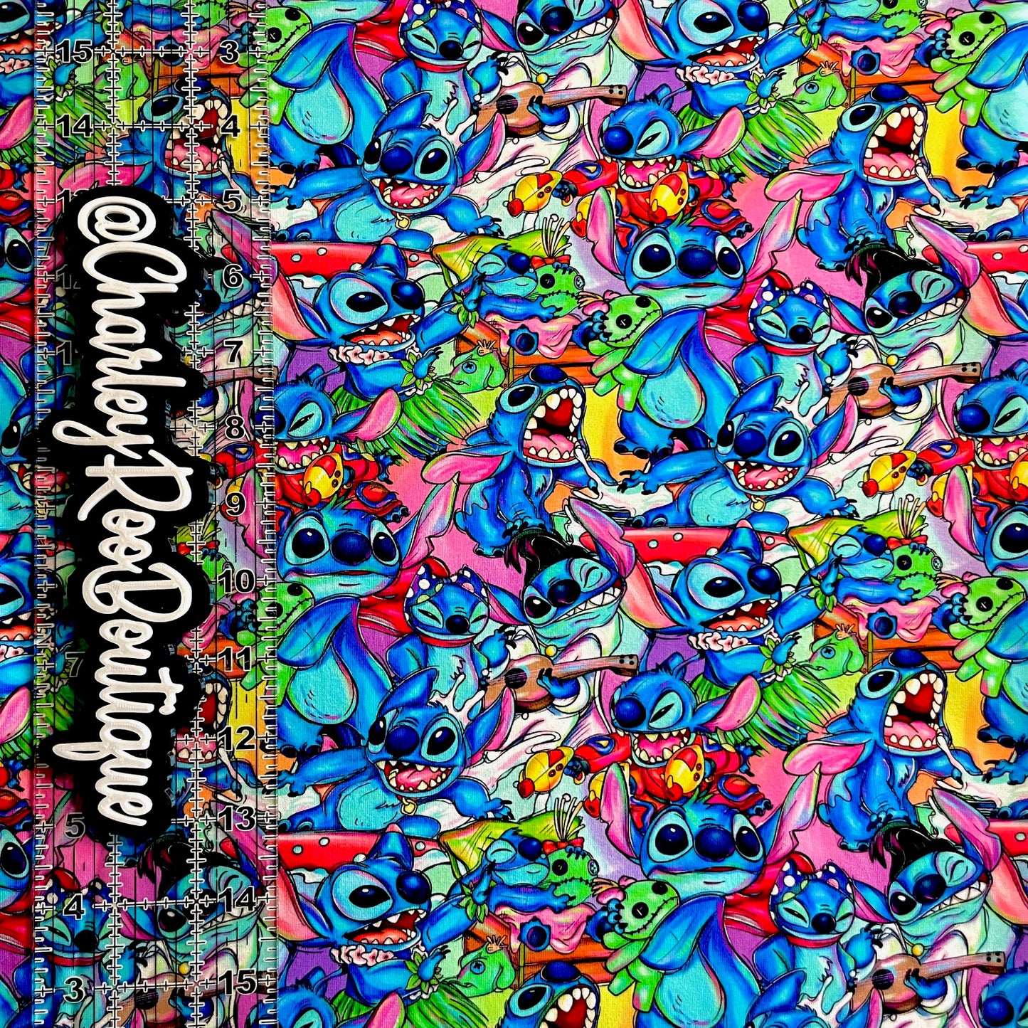 9x14 Tumbler Cut, Custom Fabric, CottonSpandex, High Quality, Tumbler Fabric, Stitch Ohana Stack