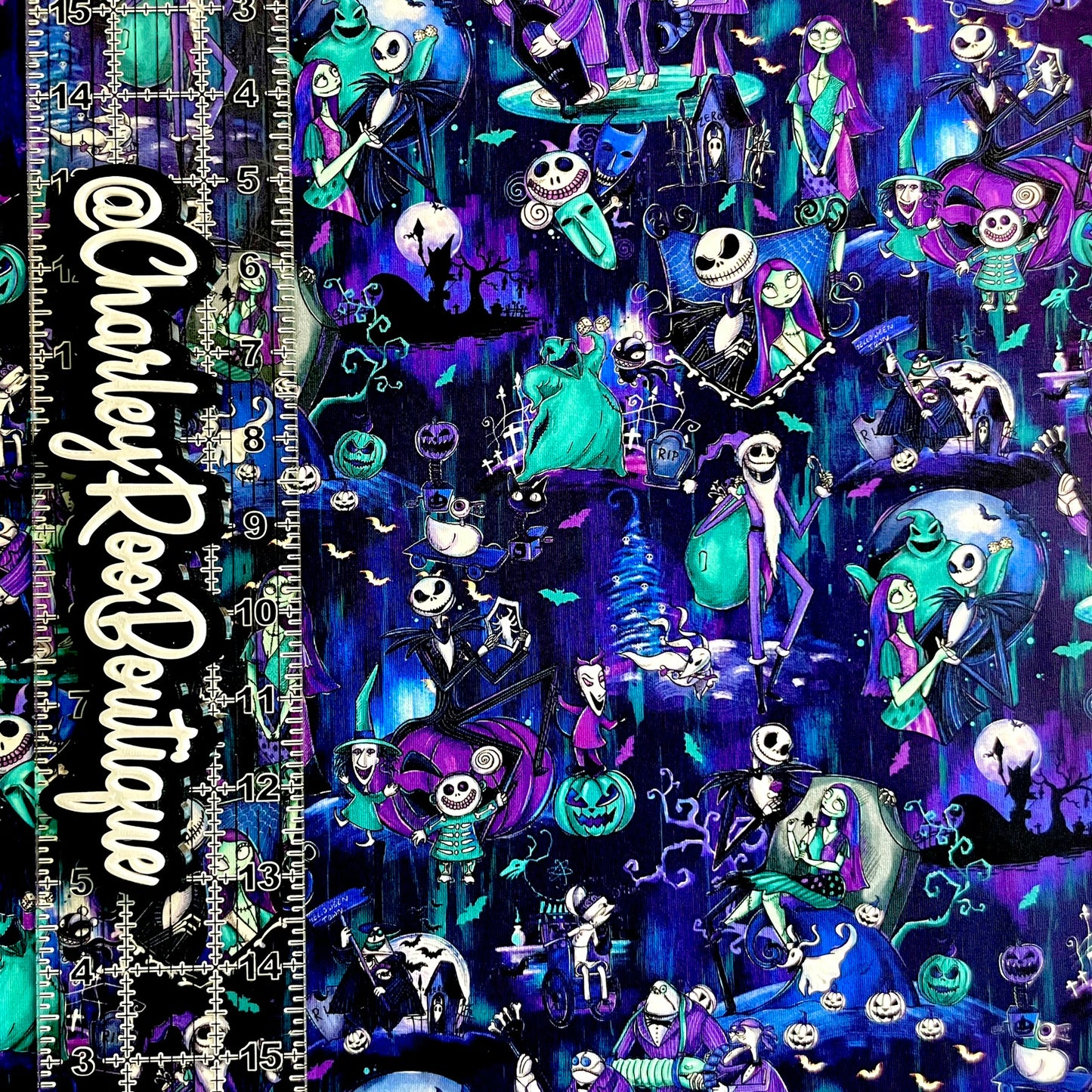 9x14 Tumbler Cut, Custom Fabric, CottonSpandex, High Quality, Tumbler Fabric, NBC, Jewel Tone, Main