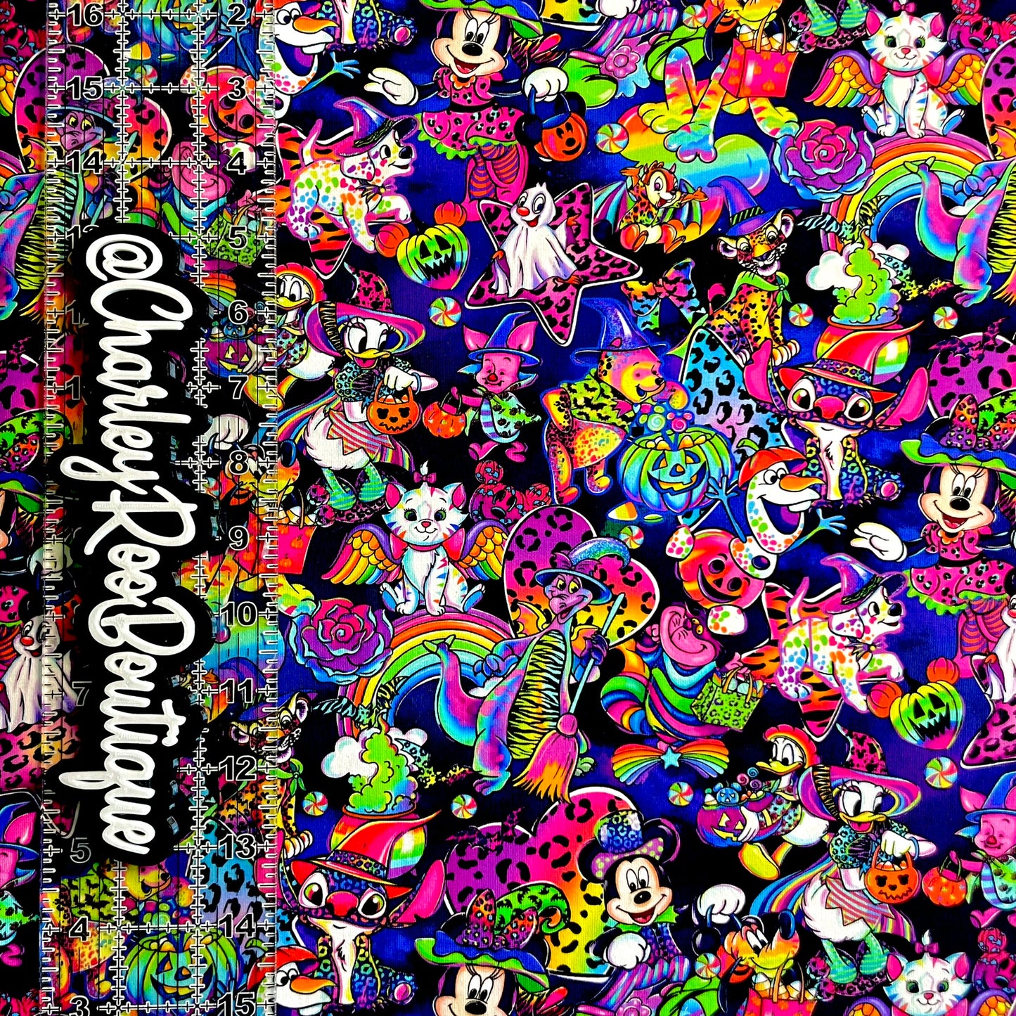 9x14 Tumbler Cut, Custom Fabric, CottonSpandex, High Quality, Tumbler Fabric, Lisa Frank, Disney Halloween