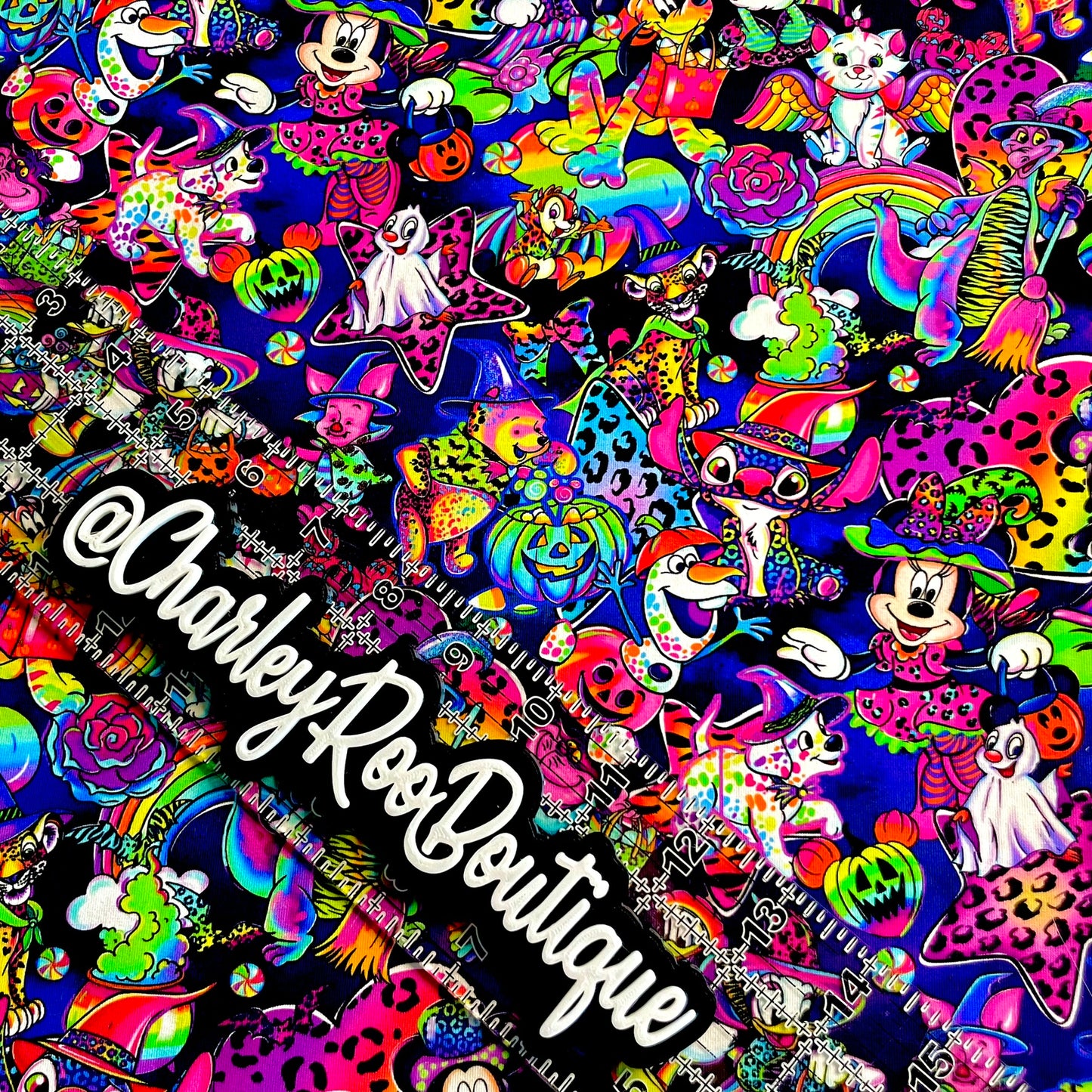 9x14 Tumbler Cut, Custom Fabric, CottonSpandex, High Quality, Tumbler Fabric, Lisa Frank, Disney Halloween