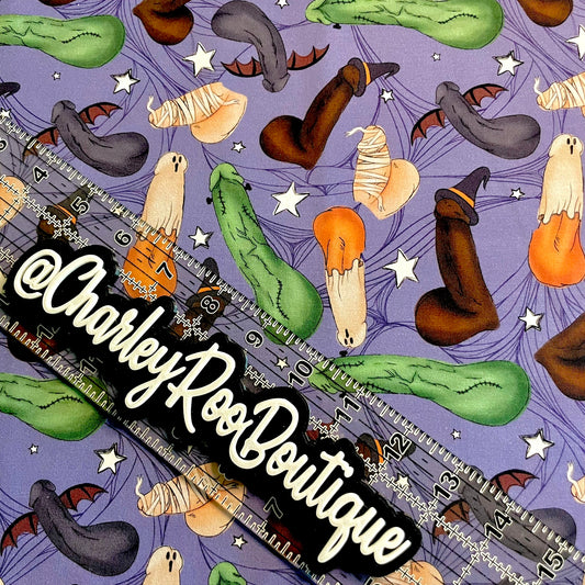 9x14 Tumbler Cut, Custom Fabric, CottonSpandex, High Quality, Tumbler Fabric, Adult, Naughty, Halloween Peens