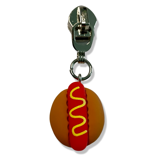 Zipper Pull, Hot Dog
