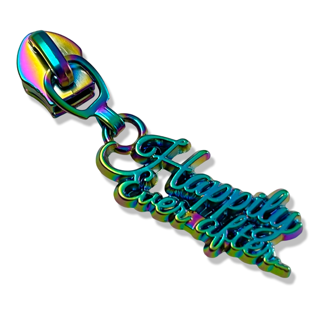 Zipper Pull, Happily Ever After, Matte Rainbow