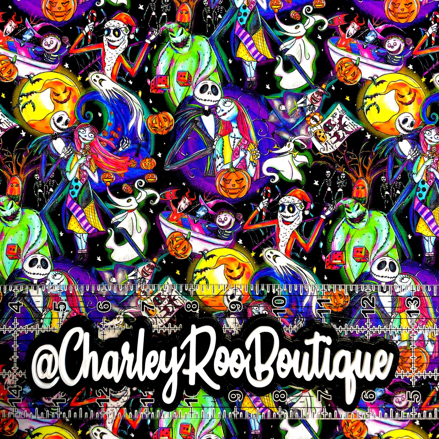 9x14 Tumbler Cut, Custom Fabric, CottonSpandex, High Quality, Mask Cut, Tumbler Fabric, Burton, Skellington, NBC