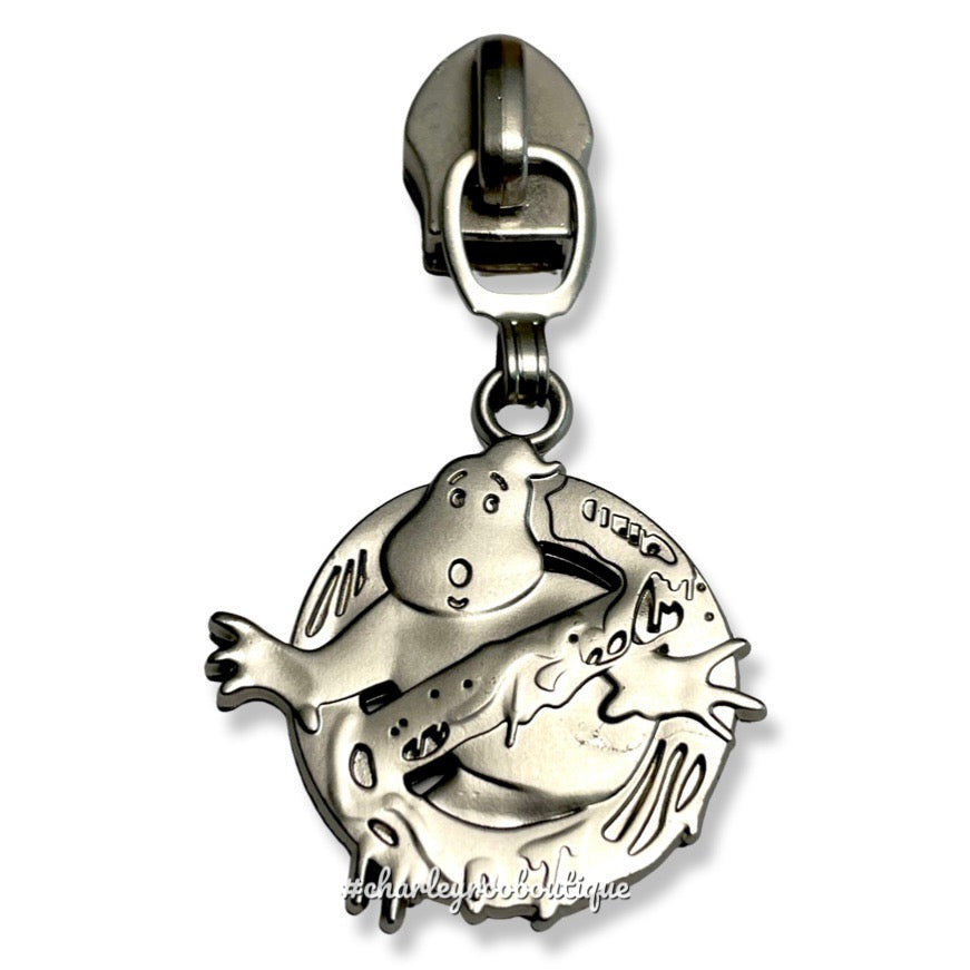 Zipper Pull, Ghost Busters, Misty Silver