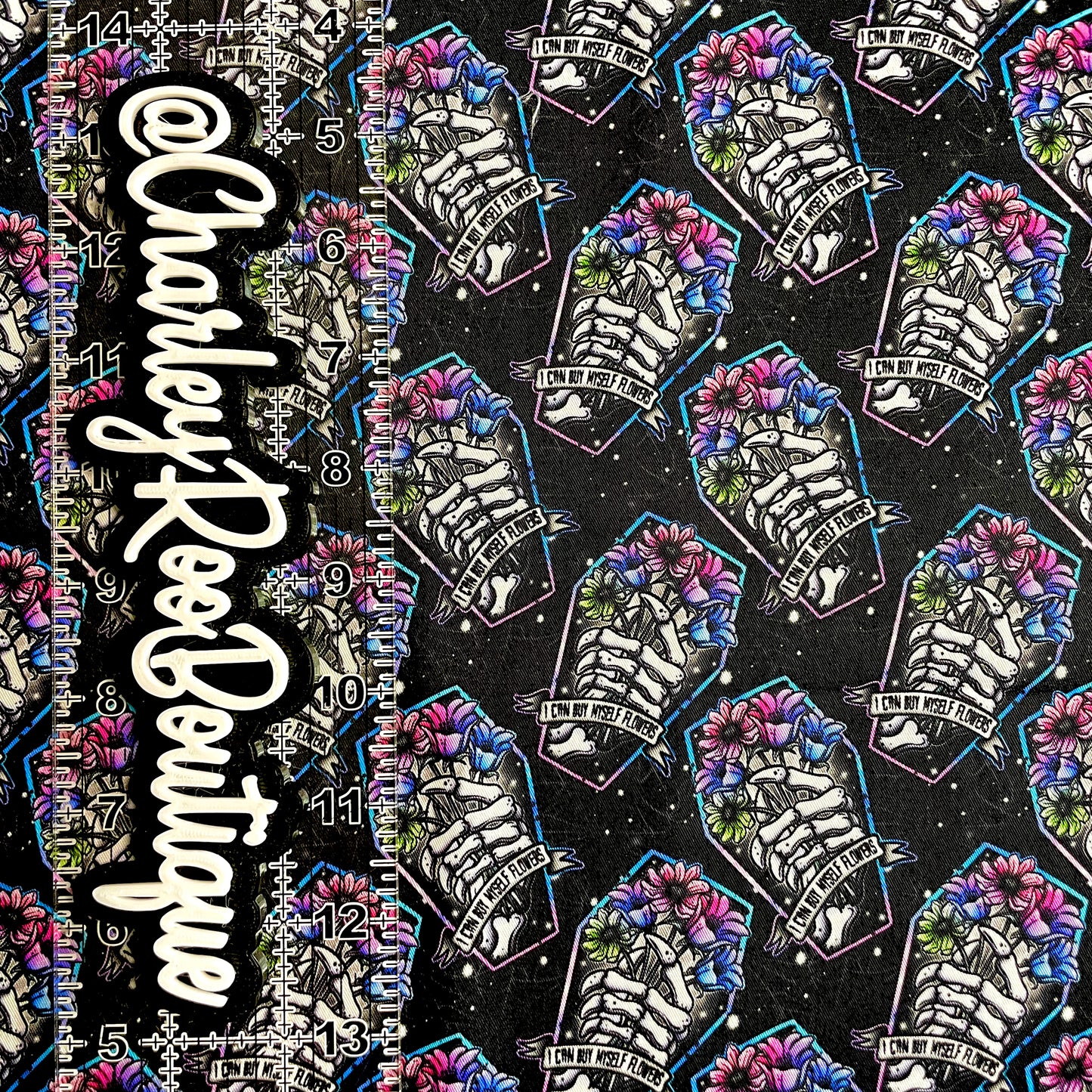 9x14 Tumbler Cut, Custom Fabric, CW Cotton Woven, High Quality, Mask Cut, Tumbler Fabric, BuyMyselfFlowers