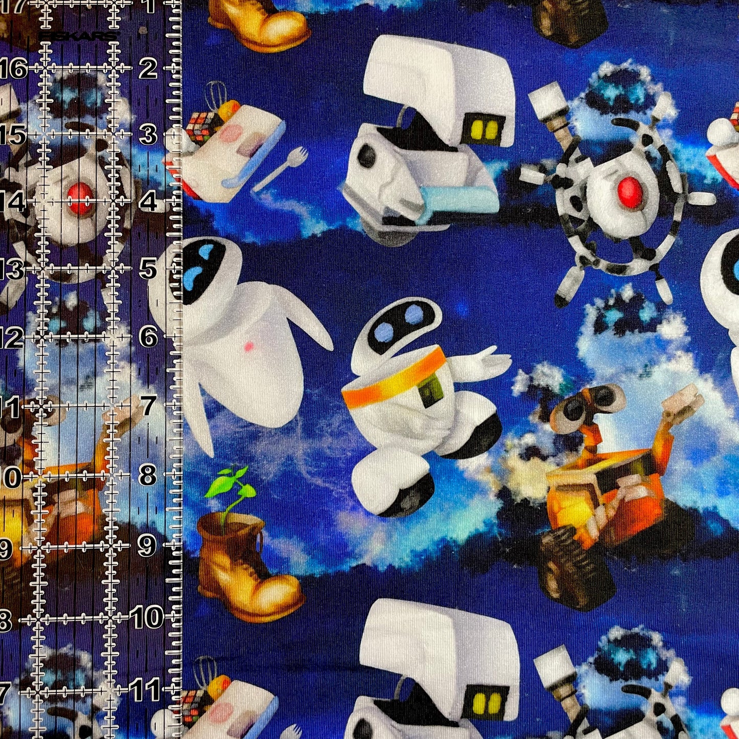 9x14 Tumbler Cut, Custom Fabric, CottonSpandex, High Quality, Mask Cut, Tumbler Fabric, Disney, Robots, Space, Galaxy