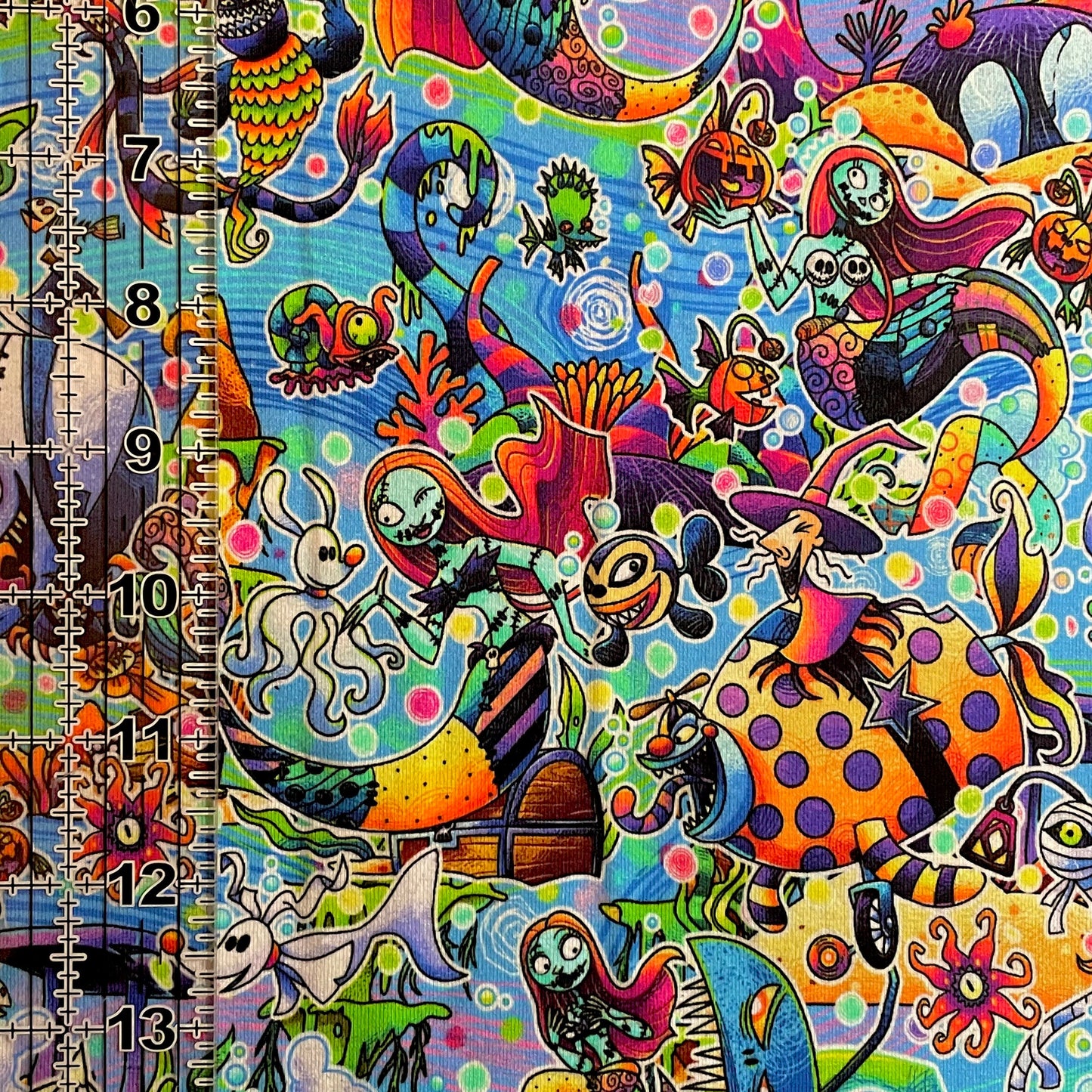 9x14 Tumbler Cut, Custom Fabric, CottonSpandex, High Quality, Mask Cut, Tumbler Fabric, Burton, Nightmare, Jack, NBC, Oh Sally, Summer