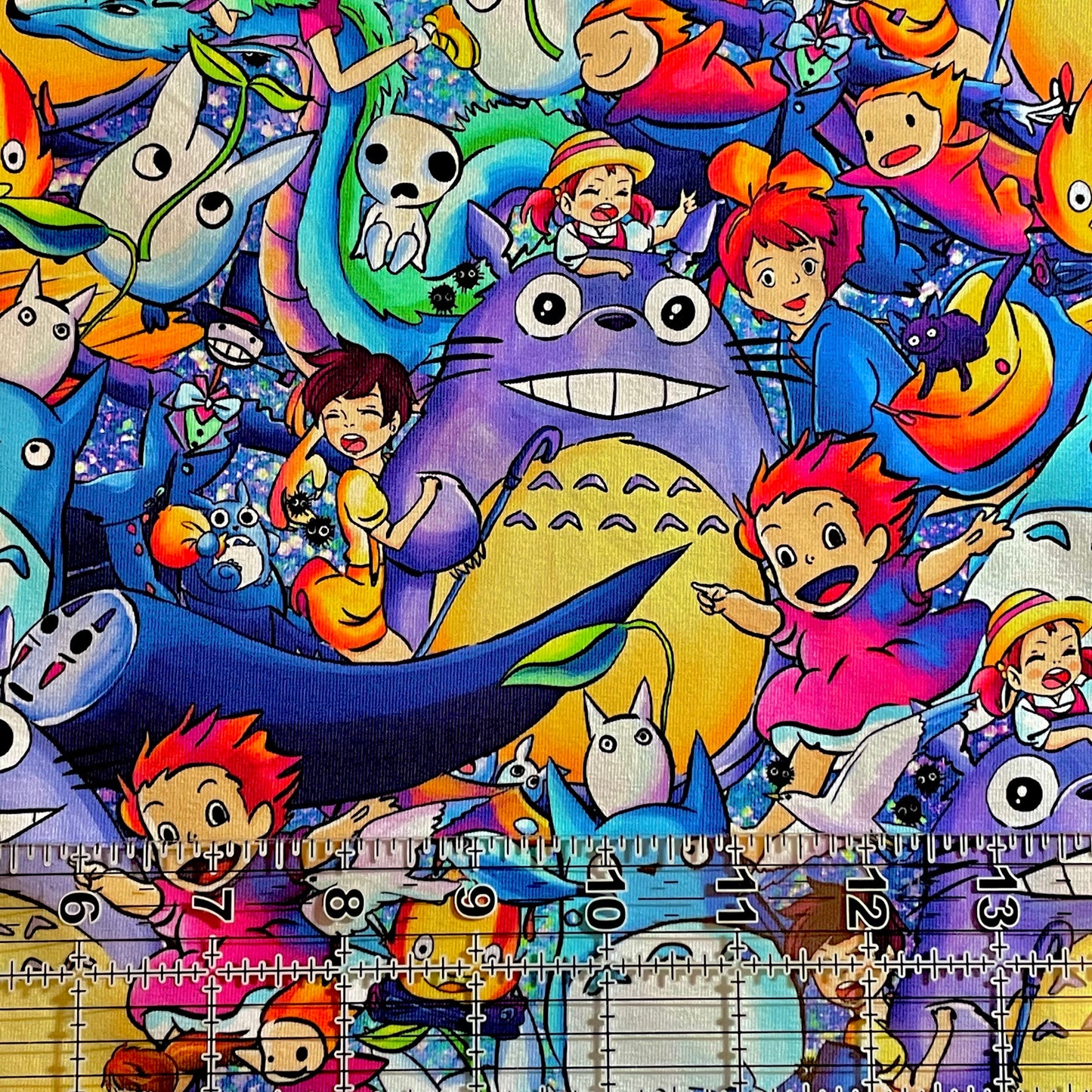 9x14 Tumbler Cut, Custom Fabric, CottonSpandex, High Quality, Mask Cut, Tumbler Fabric, Gamer, Anime, Large Scale