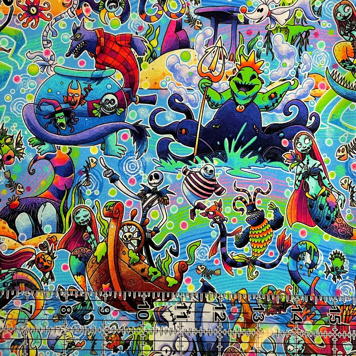 9x14 Tumbler Cut, Custom Fabric, CottonSpandex, High Quality, Mask Cut, Tumbler Fabric, Burton, Nightmare, Jack, NBC, Oh Sally, Summer