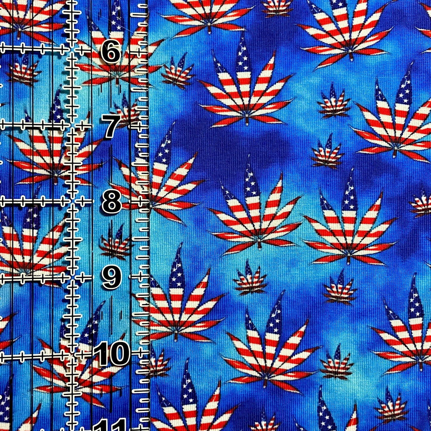 9x14 Tumbler Cut, Custom Fabric, CottonSpandex, High Quality, Mask Cut, Tumbler Fabric, Adult, Naughty, Pot Leaves, 420