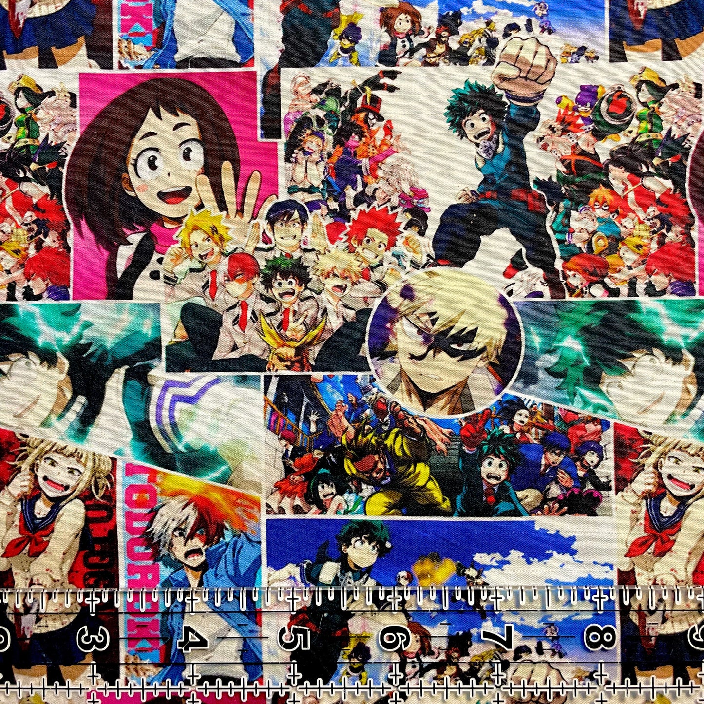 9x14 Tumbler Cut, Custom Fabric, CW Cotton Woven, High Quality, Mask Cut, Tumbler Fabric, Anime, Blocks