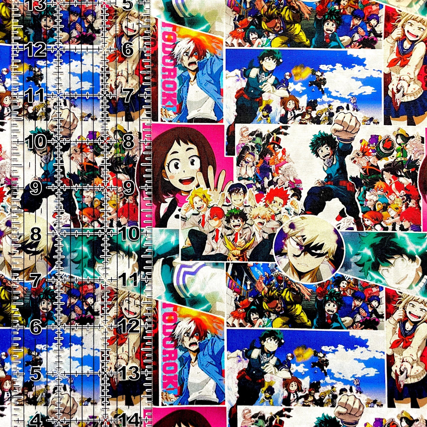 9x14 Tumbler Cut, Custom Fabric, CW Cotton Woven, High Quality, Mask Cut, Tumbler Fabric, Anime, Blocks