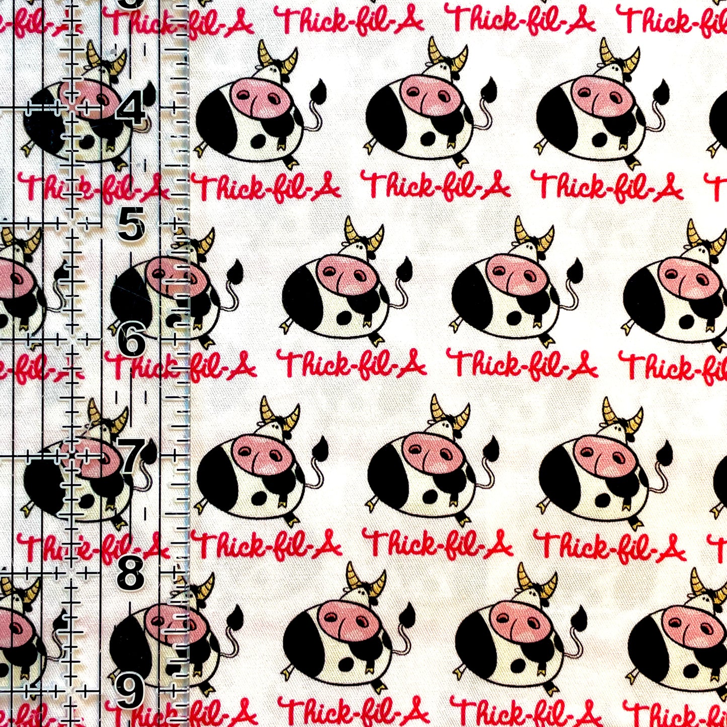 9x14 Tumbler Cut, Custom Fabric, CW Cotton Woven, High Quality, Mask Cut, Tumbler Fabric, Chick, Fave Nuggets, Food, Cows, Thick, Funny