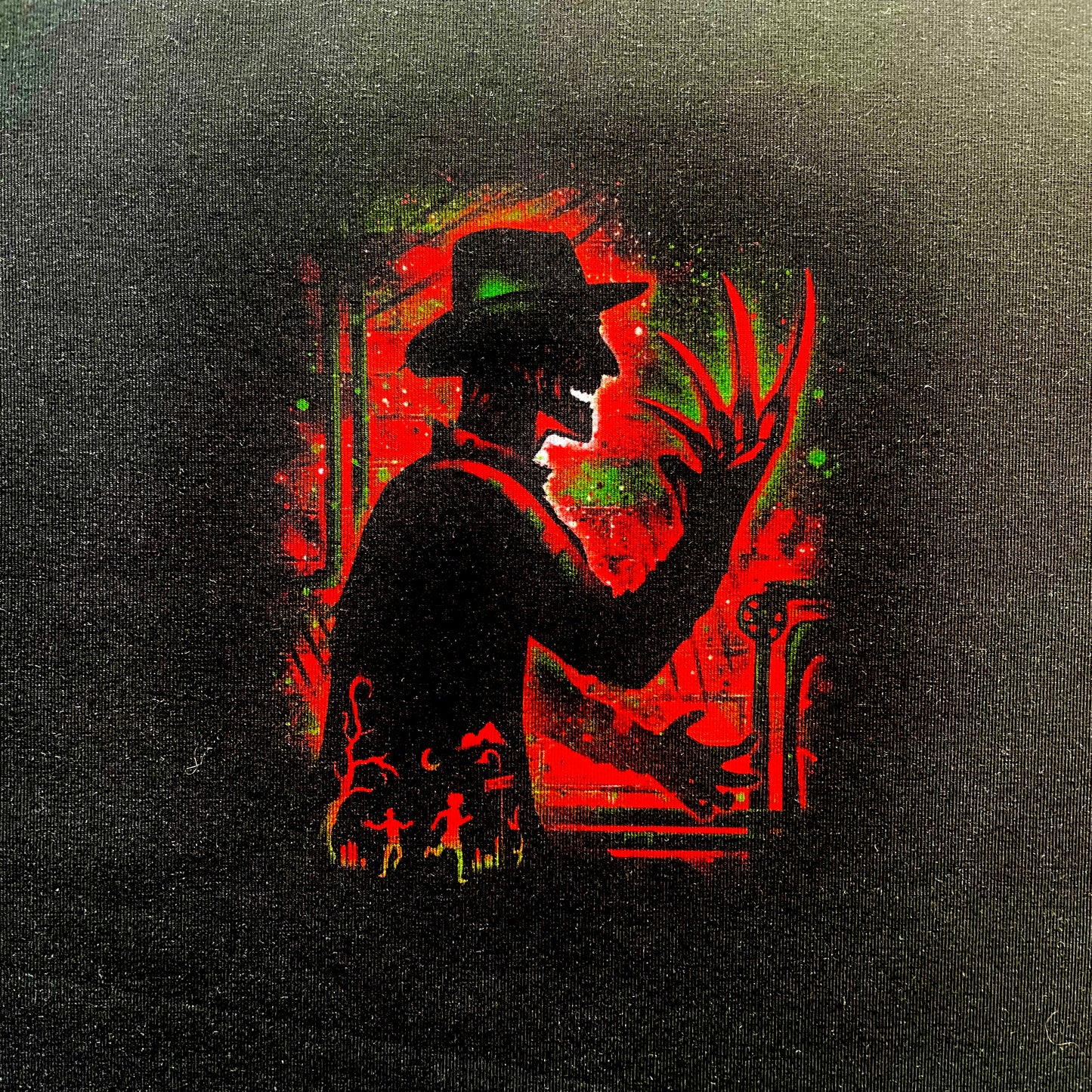 9x14 Tumbler Cut, Custom Fabric, CottonSpandex, High Quality, Halloween, Horror, Freddy, Precut