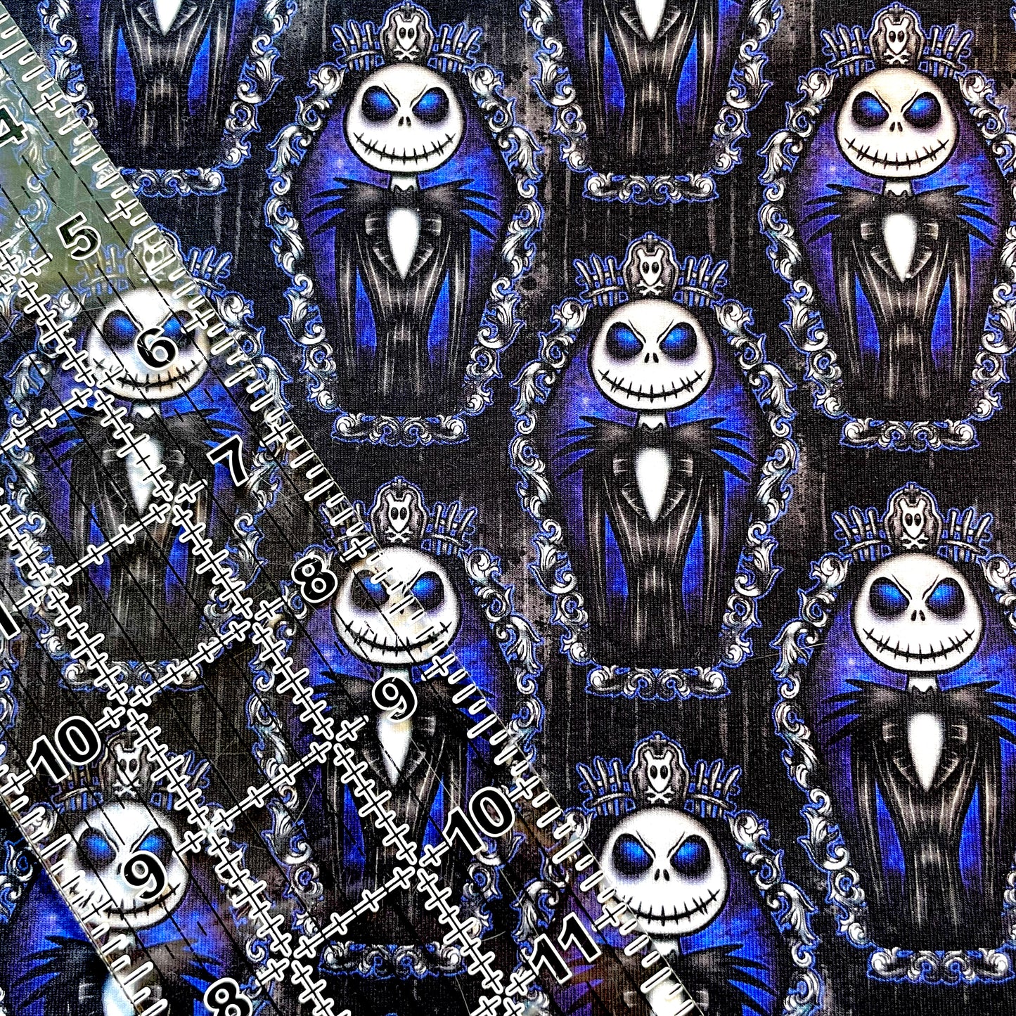 9x14 Tumbler Cut, Custom Fabric, CottonSpandex, High Quality, Mask Cut, Tumbler Fabric, Coffin Cameos, Burton, Jack