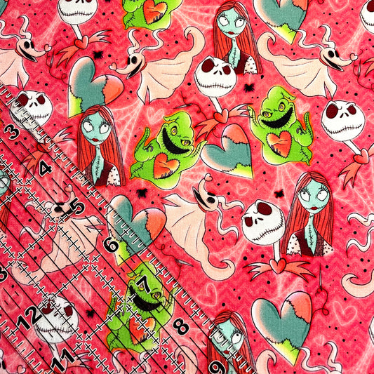 9x14 Tumbler Cut, Custom Fabric, CottonSpandex, High Quality, Mask Cut, Tumbler Fabric, NBC Valentines