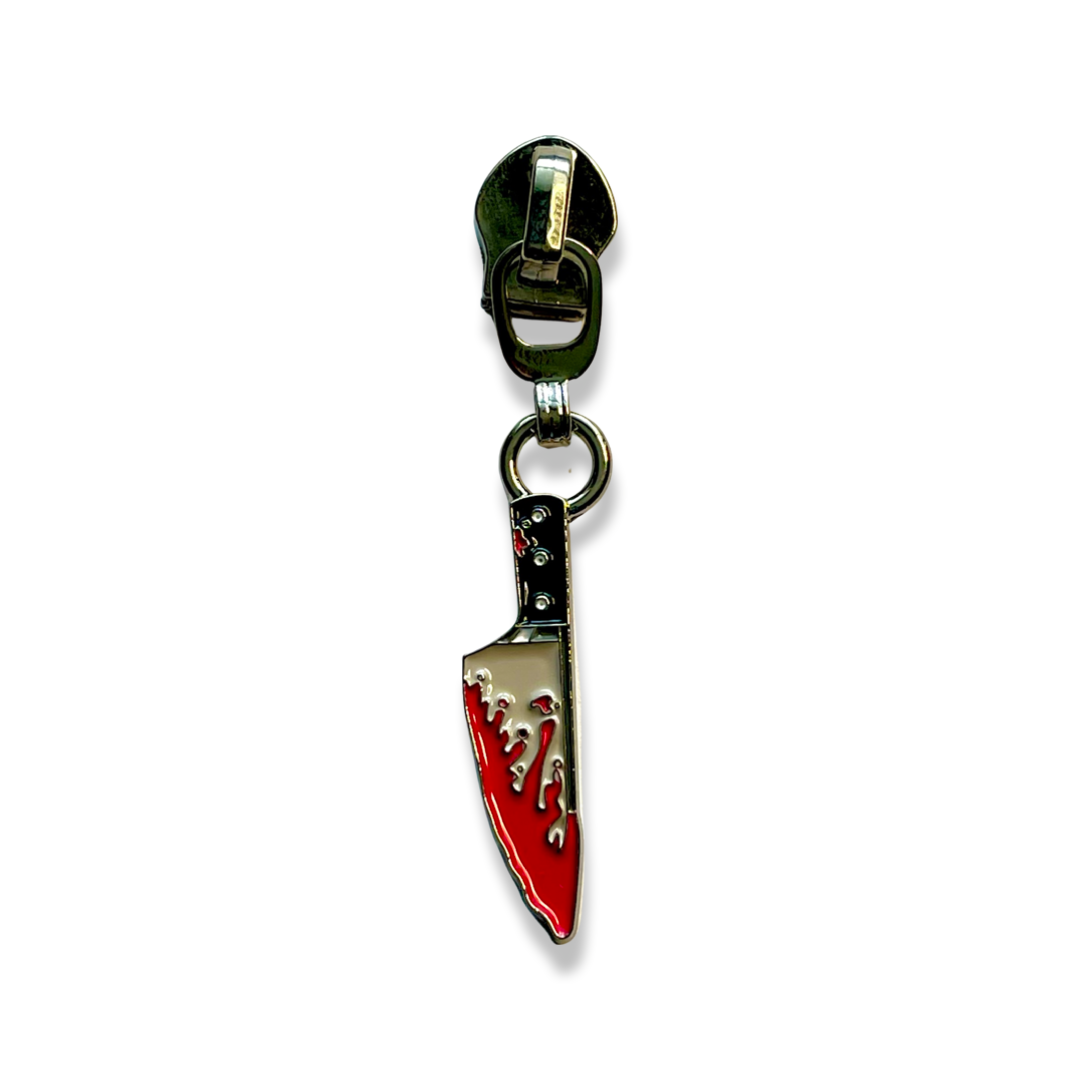 Zipper Pull, Bloody Knife