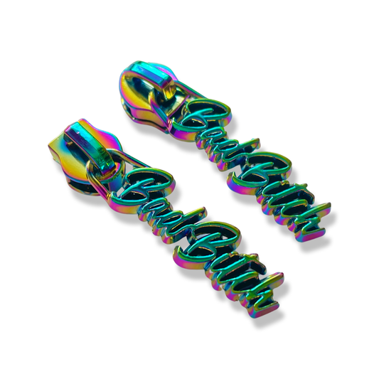 Zipper Pull, Bad B*tch, Naughty, Rainbow