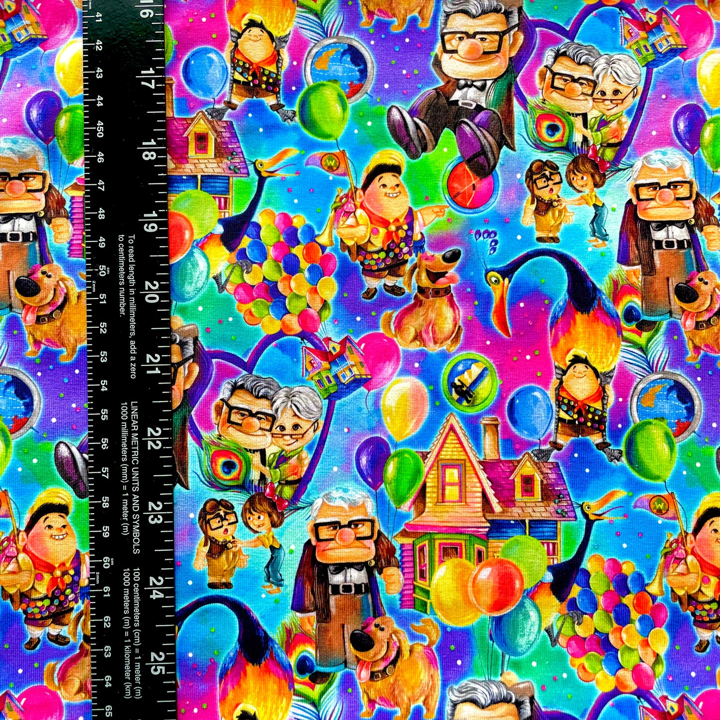 Half Yard, Up, Rainbow, Cotton Spandex