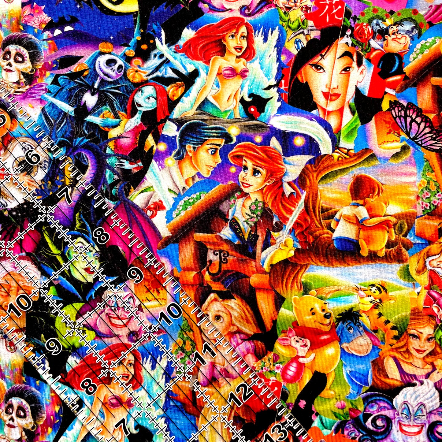 9x14 Tumbler Cut, Custom Fabric, CottonSpandex, High Quality, Mask Cut, Tumbler Fabric, Mashup, Stacked, Reimagined Silhouettes, New
