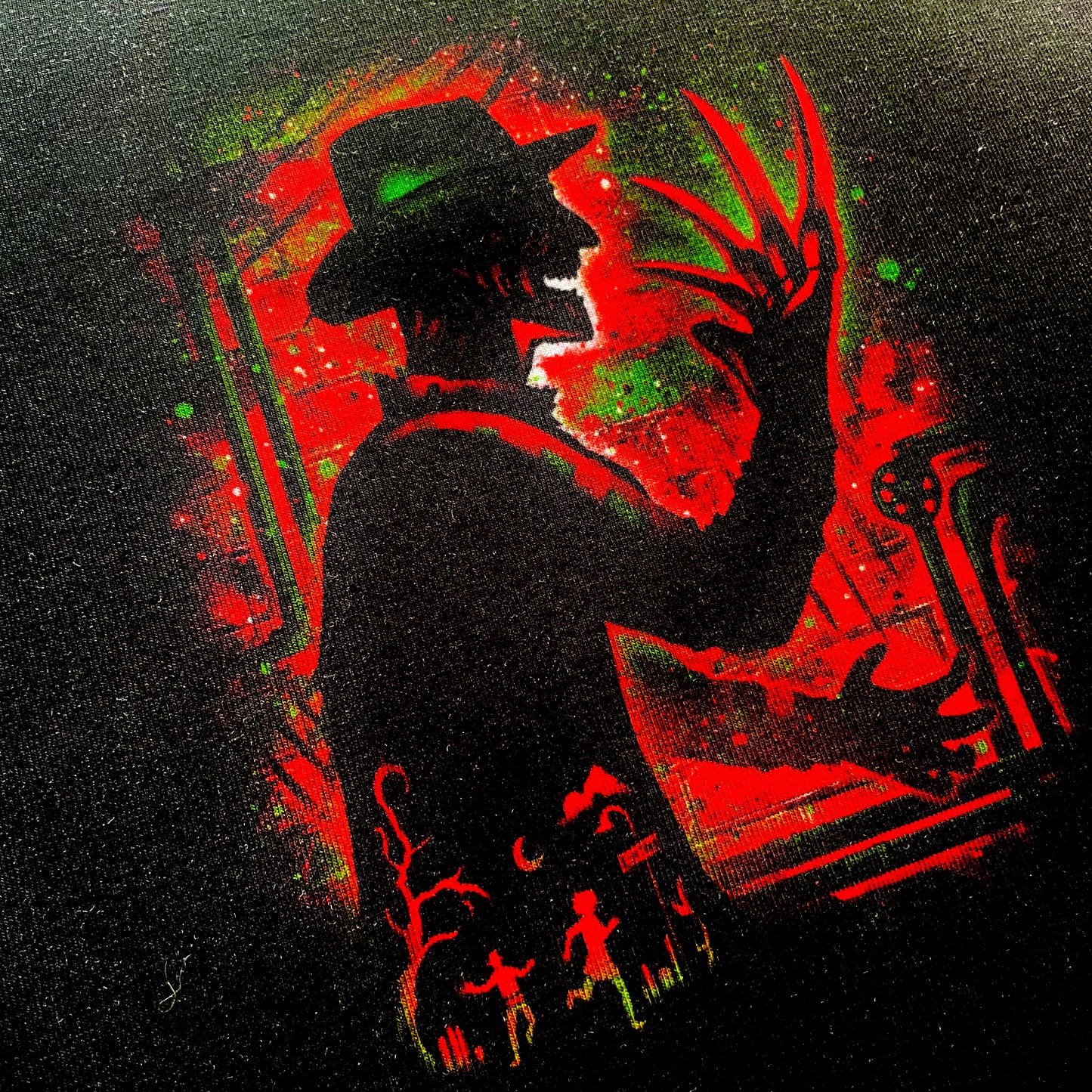 9x14 Tumbler Cut, Custom Fabric, CottonSpandex, High Quality, Halloween, Horror, Freddy, Precut