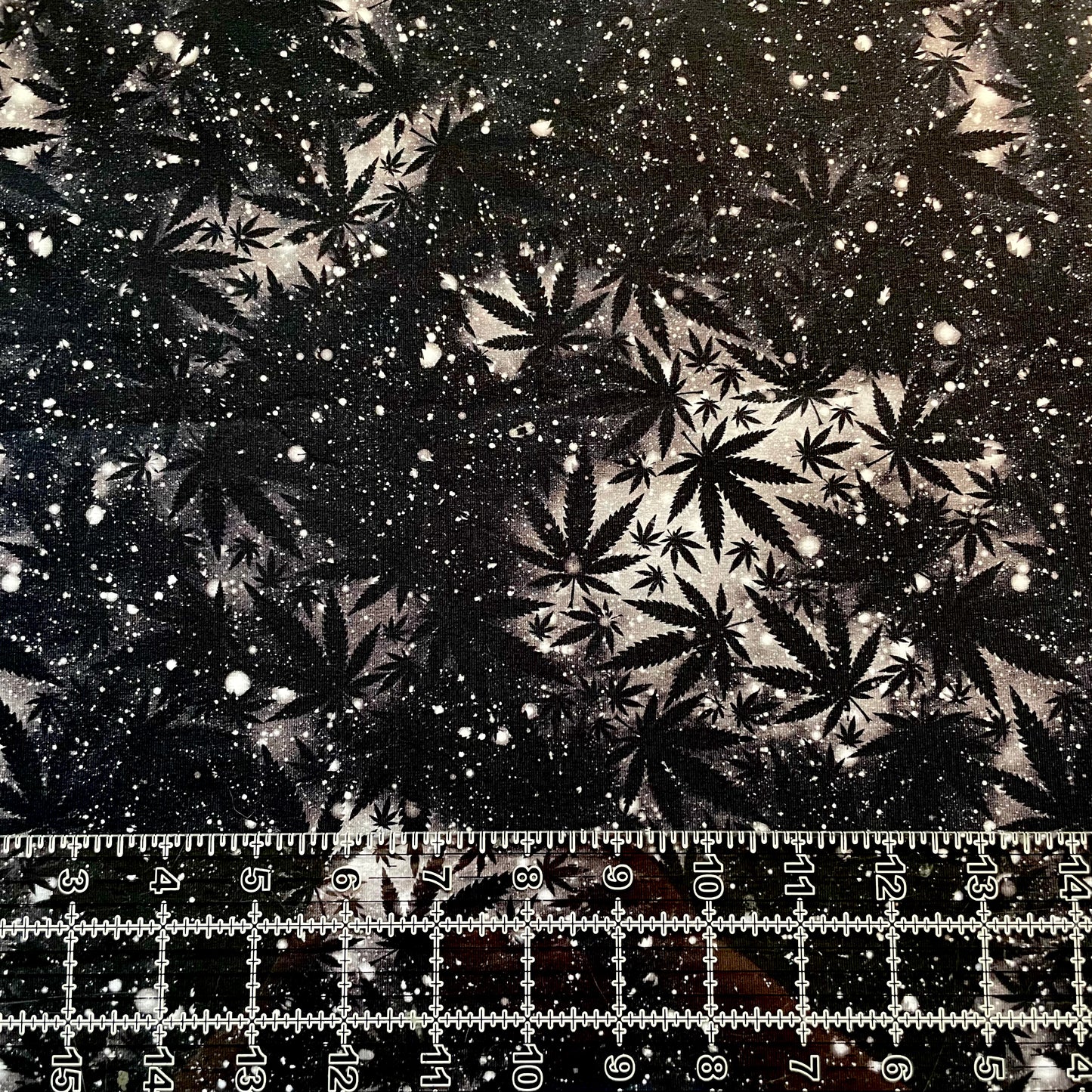 9x14 Tumbler Cut, Custom Fabric, CottonSpandex, High Quality, Mask Cut, Tumbler Fabric, Adult, Stoner, 420, Pot Leaf, Weed, Galaxy Smoke