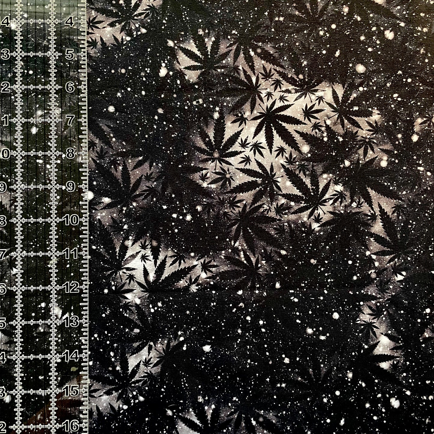 9x14 Tumbler Cut, Custom Fabric, CottonSpandex, High Quality, Mask Cut, Tumbler Fabric, Adult, Stoner, 420, Pot Leaf, Weed, Galaxy Smoke