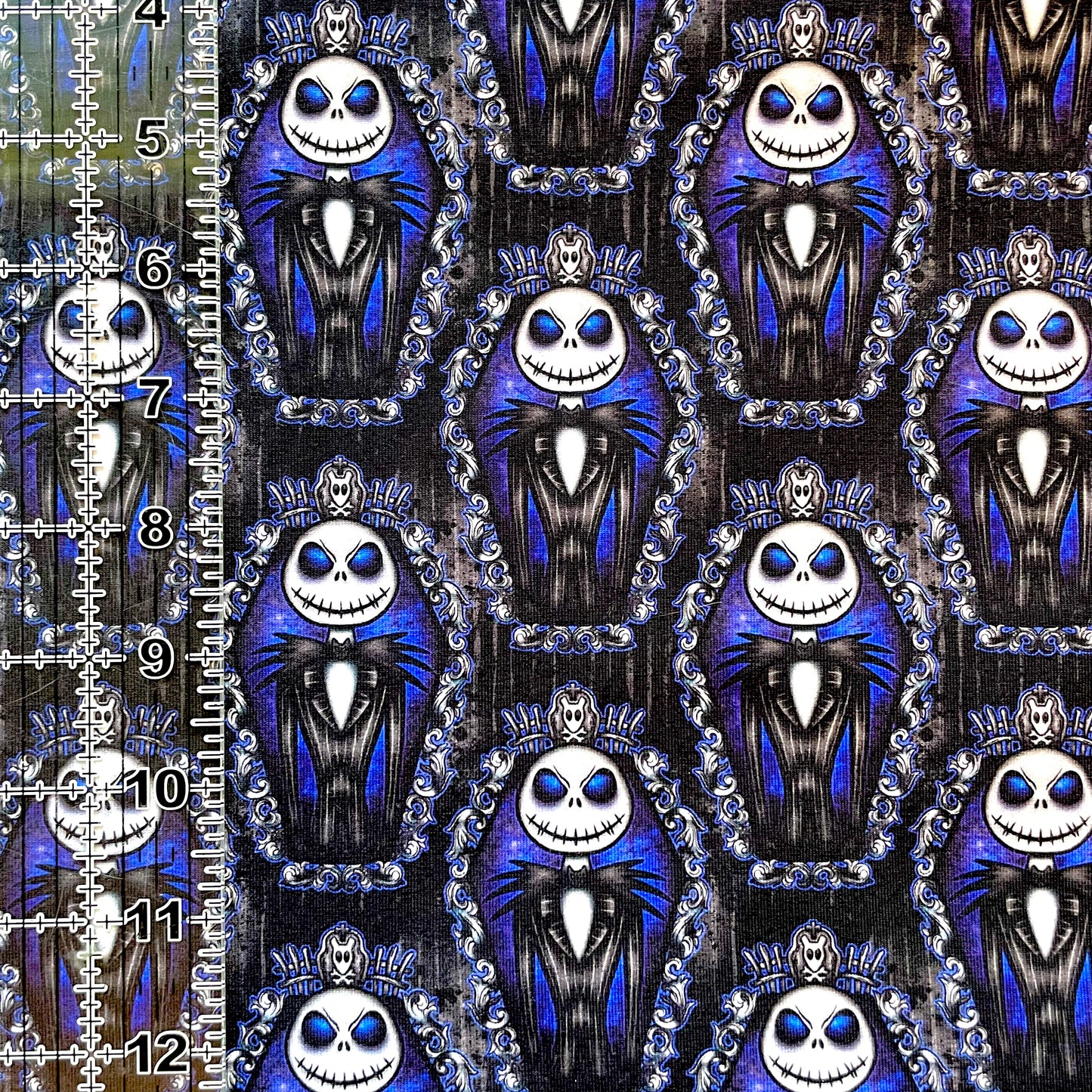 9x14 Tumbler Cut, Custom Fabric, CottonSpandex, High Quality, Mask Cut, Tumbler Fabric, Coffin Cameos, Burton, Jack