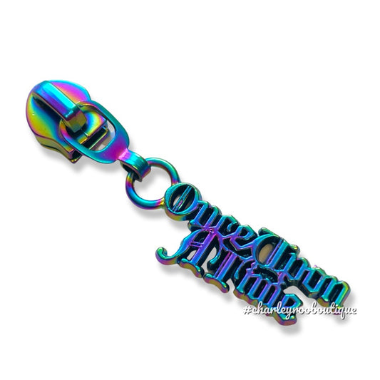 Zipper Pull, Once Upon a Time, Matte Rainbow