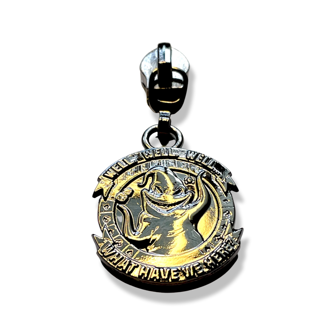 Zipper Pull, Oogie, NBC Ghost, Well, Gunmetal