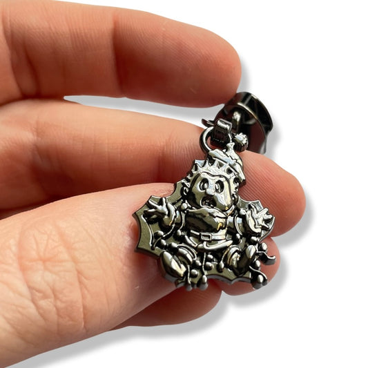 Zipper Pull, Christmas Vacation, Gunmetal