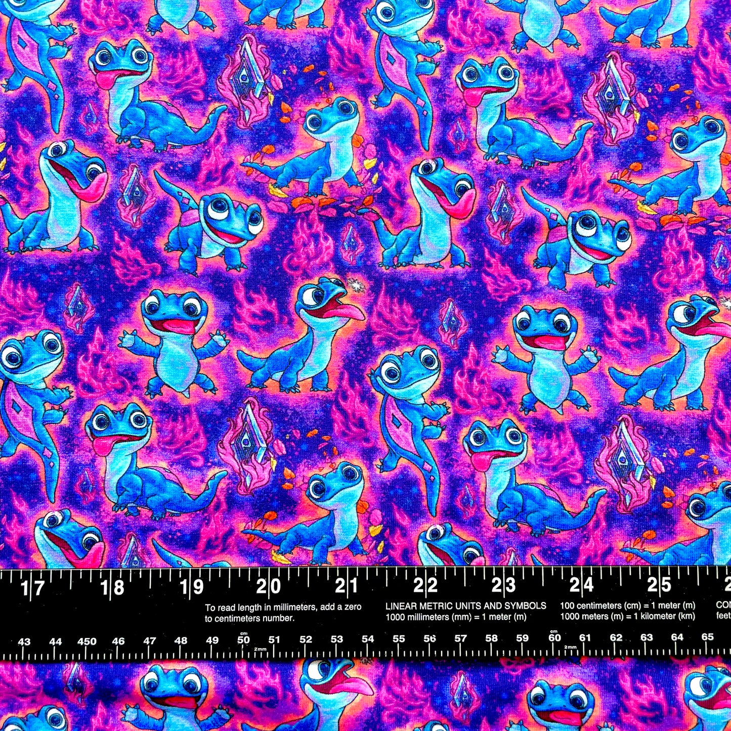 Half Yard, Bruni, Frozen, Cotton Spandex