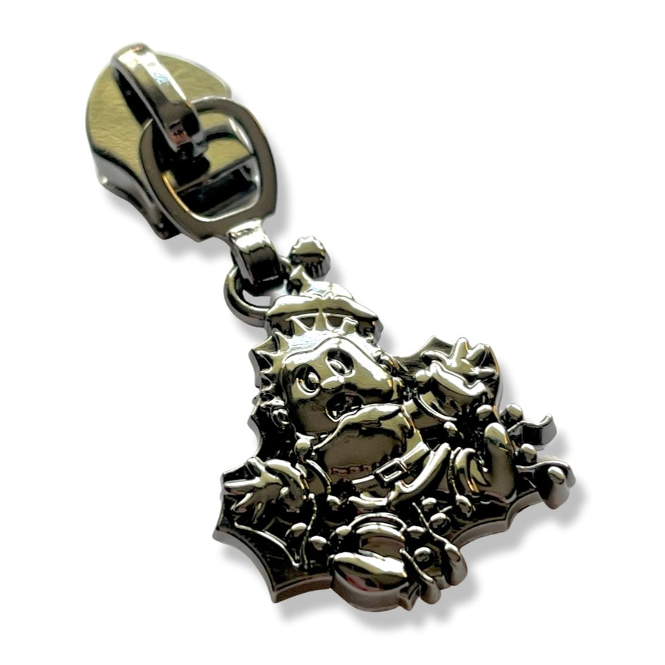 Zipper Pull, Christmas Vacation, Gunmetal