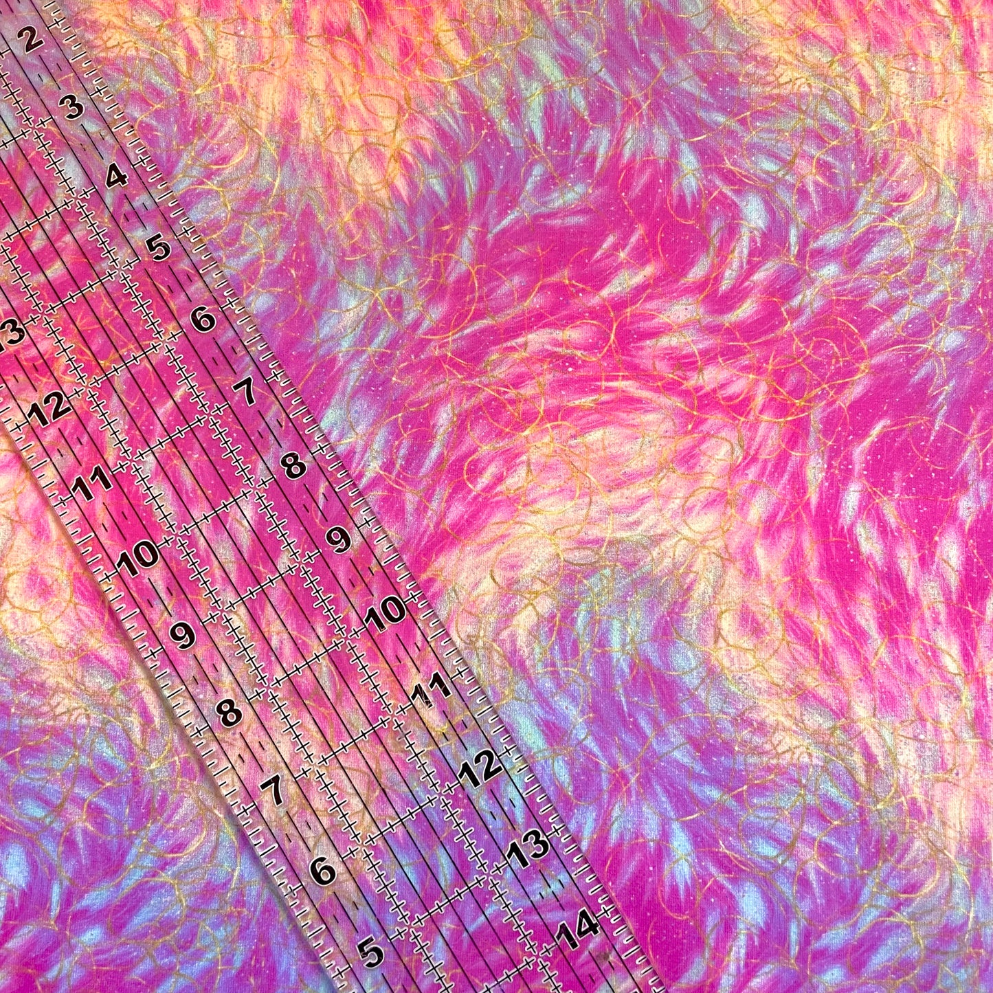 9x14 Tumbler Cut, Custom Fabric, CottonSpandex, High Quality, Mask Cut, Tumbler Fabric, Neon Fur, Bright, Colorful