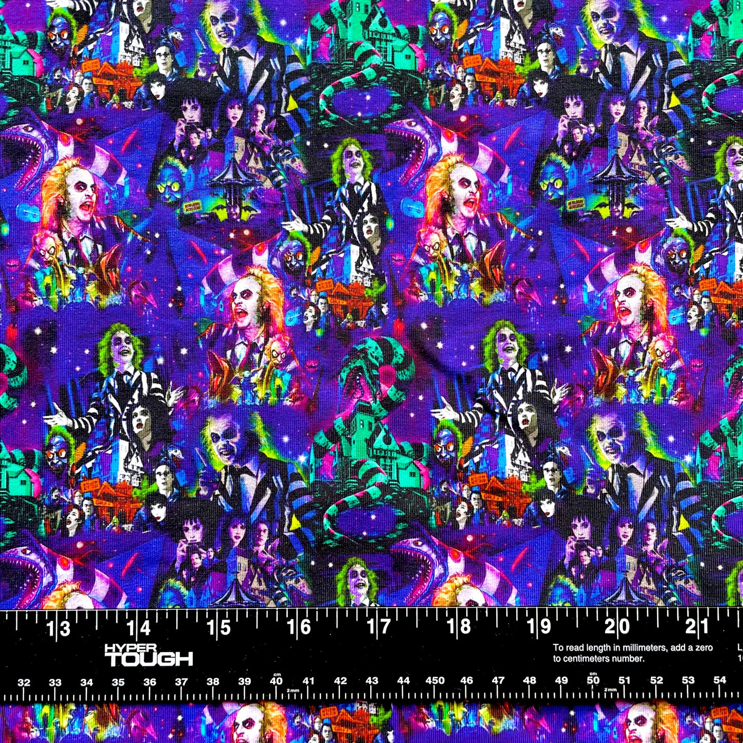 Half Yard, Beetlejuice, Cotton Spandex
