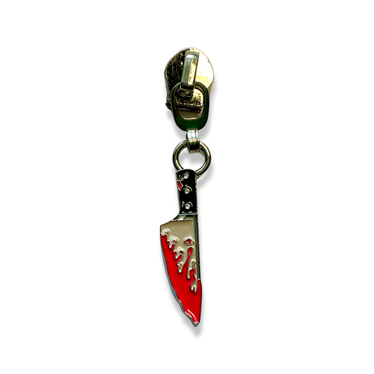 Zipper Pull, Bloody Knife